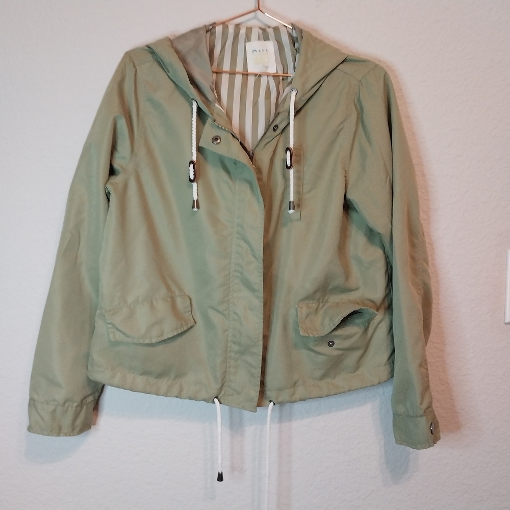CALI 1850 LOS ANGELES light green Jacket Sz S for Women